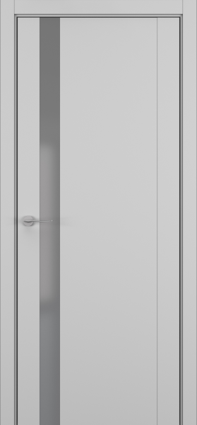 Межкомнатные двери S26N ДО серый мат.