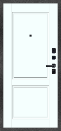 Входные двери M107 ФЛ-32 Velluto Oscure AG 710 - ФЛ-30 Velluto Bianco AG 700