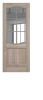 Межкомнатные двери Венеция ДО Baguette АК B5.2 мателюкс прозрачное Милк вуд