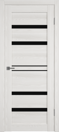 Межкомнатные двери Atum Pro Х26 Black Gloss black gloss Bianco Р
