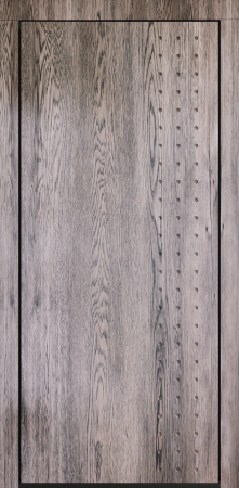 Входные двери Сталлер Comfort 3K ЮП-3 Дуб йорк серый - ЮП-3 Верона графит