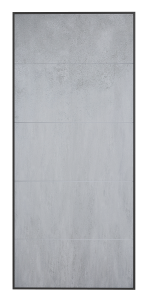 Входные двери Сталлер Comfort 3K ЮП-8 бетон графит - ЮП-4 бетон снежный