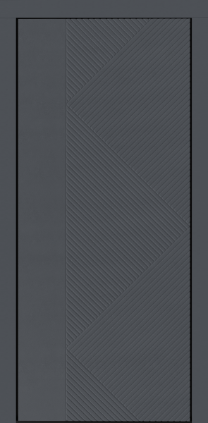 Входные двери Сталлер Comfort 3K ЮП-18 ZB 856-2 Грей - ЮП-25 MI38 Санд светлый