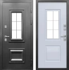 Входные двери PRO 11см Протерма 3D Графит Графит Велюр белый софт