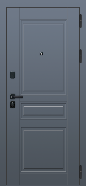 Входные двери M107 ФЛ-32 Velluto Oscure AG 710 - ФЛ-30 Velluto Bianco AG 700