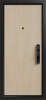 Входные двери Гранд Без фрезеровки ХардВуд дымчатый (MDP100) - Без фрезеровки ХардВуд песочный (MDP102)