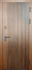 Входные двери Протерма мдф/мдф Орех грецкий Белый