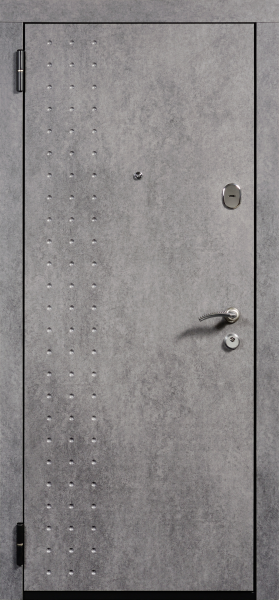 Входные двери Берлин ЮП-3 Верона графит - ЮП-13 ZB Белый