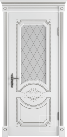 Межкомнатные двери Милана эст. ДО 3D матовое с рисунком