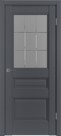 Межкомнатные двери EST3 ДО Dark Crystal Cloud Cross