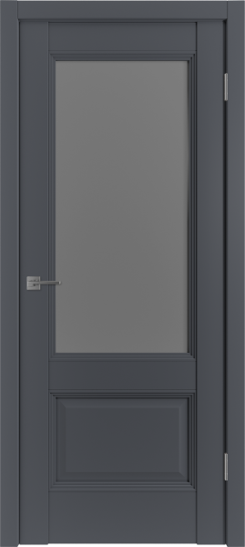 Межкомнатные двери EST2 ДО Dark cloud
