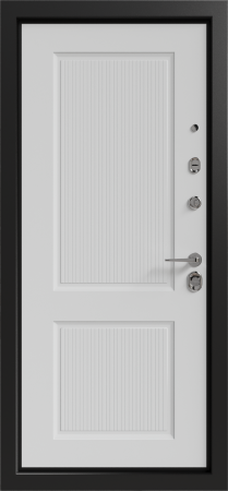 Входные двери Сафира 3К90 ЮР-31 RAL 7012 - ЮР-32 RAL 9003