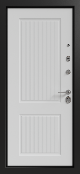 Входные двери Сафира 3К90 ЮР-31 RAL 7012 - ЮР-32 RAL 9003