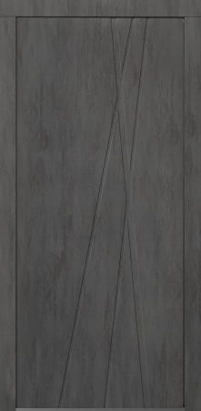 Входные двери Сталлер Comfort 3K ЮП-12 бетон графит - ЮП-12 бетон снежный