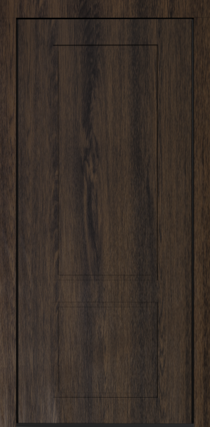 Входные двери Сталлер Comfort 3K ЮП-2 Дуб темный - ЮП-2 Scansom Oak