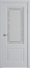 Межкомнатная дверь Беатрис 2 ДО мателюкс матовое с гравировкой