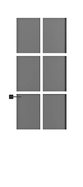 Межкомнатные двери ER2 ДО Dark cloud