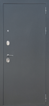 Входные двери M5 ФЛ Букле графит - ФЛЗ-21 Velluto Bianco AG 700