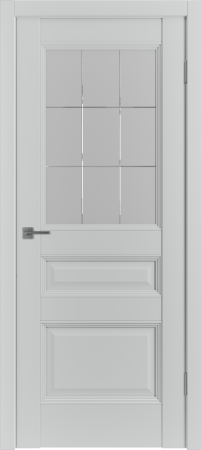 Межкомнатные двери EST3 ДО Crystal Cloud Cross