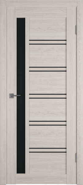 Межкомнатные двери Atum Pro Х38 Black Gloss black gloss Scansom Oak