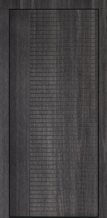 Входные двери Сталлер Comfort 3K ЮП-17 Орех тёмный - ЮП-17 Дуб йорк серый