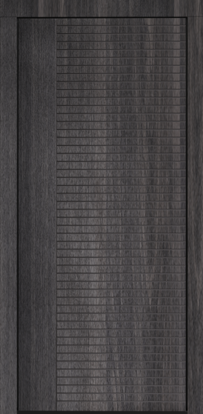 Входные двери Сталлер Comfort 3K ЮП-17 Орех тёмный - ЮП-17 Дуб йорк серый