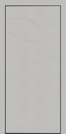 Входные двери Сталлер Comfort 3K ЮП-23 ZB Белый - ЮП-28 ZB Белый