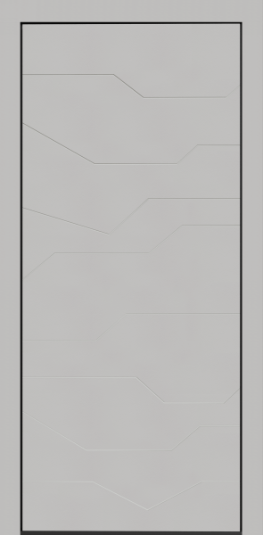 Входные двери Сталлер Comfort 3K ЮП-23 ZB Белый - ЮП-28 ZB Белый