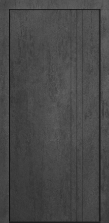 Входные двери Сталлер Comfort 3K ЮП-10 LS936-2 Бетон темный - ЮП-6 MI35 Санд серый