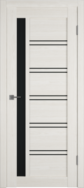 Межкомнатные двери Atum Pro Х38 Black Gloss black gloss Artic Oak