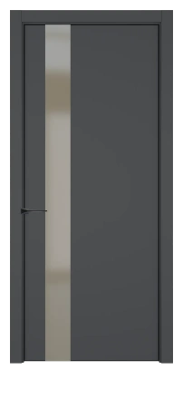 Межкомнатные двери H3 ДО ART Lite бронза мат.