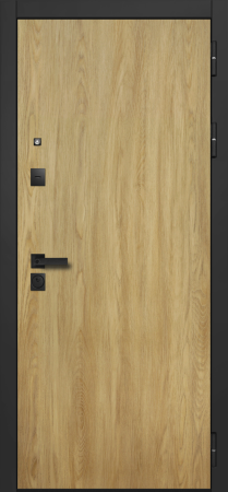 Входные двери 9 см Smart 5 Дуб мадейра янтарь Лайт Грей