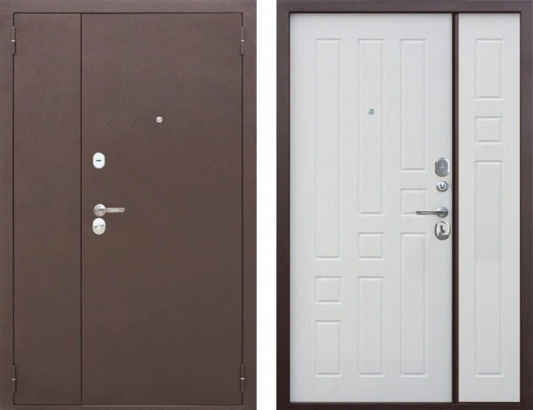 Гарда 7.5 (двупольная) Медный антик Белый ясень