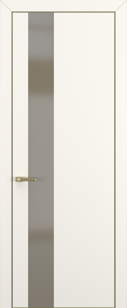 Межкомнатные двери Квалитет К3 Matelac Silver Bronze Молочный матовый