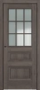 Межкомнатные двери Ампир ДО Baguette АК B1 Сатинато Дарк вуд