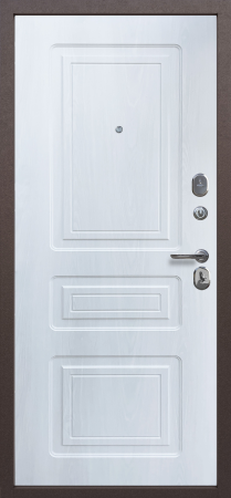 Входные двери Толстяк Медный Антик Медный антик Белый ясень