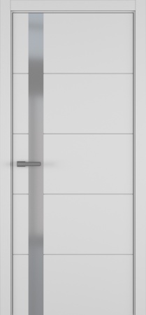 Межкомнатные двери Groove ДО ART Lite серый мат.