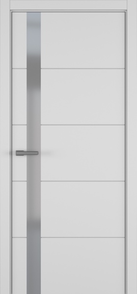 Межкомнатные двери Groove ДО ART Lite серый мат.