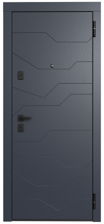 Входные двери TR 10 ЮП-23 ZB 856-2 Грей - ЮП-28 ZB Белый