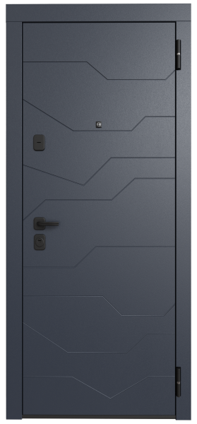 Входные двери TR 10 ЮП-23 ZB 856-2 Грей - ЮП-28 ZB Белый