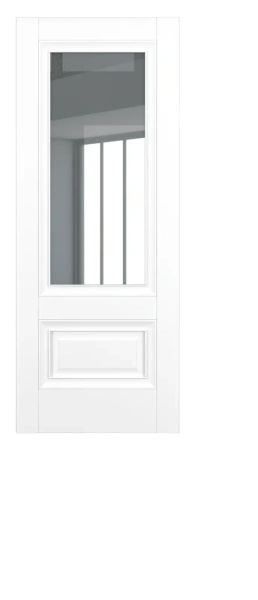 Межкомнатные двери Турин ДО Baguette B1 стекло прозрачное