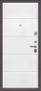 Входные двери M28 металл Букле графит - ФЛ-22 Velluto Bianco AG 700