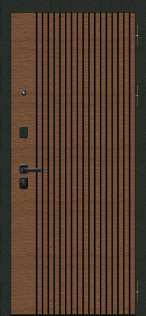 Входные двери M106 ФЛ-103 Дуб кантри темный - ФЛ Velluto Bianco AG 700