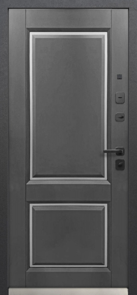 Входные двери Luxor Классика Сатин муар 7024 Сатин графит