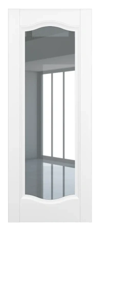 Межкомнатные двери Неаполь ДО Baguette B2.2 стекло прозрачное