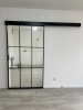 Перегородка Loft Premium Цвет черный, Стекло прозрачное