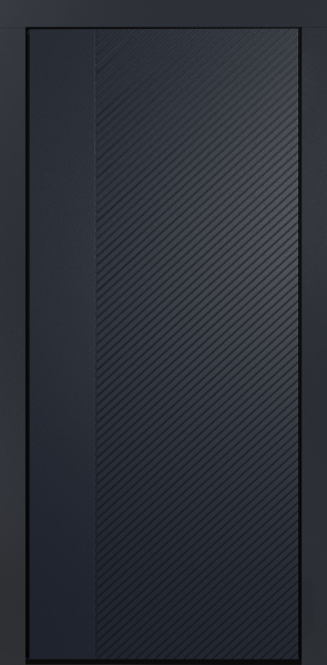 Входные двери Сталлер Comfort 3K ЮП-19 Сандал серый - ЮП-15 (декоративная зеркальная вставка) ZB Белый