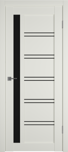 Межкомнатная дверь E38 ДО BLACK GLOSS