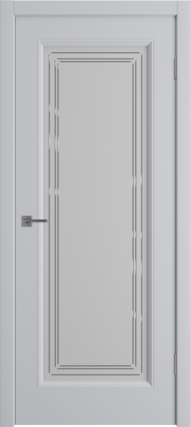 Межкомнатная дверь Беатрис 1 ДО мателюкс матовое с гравировкой
