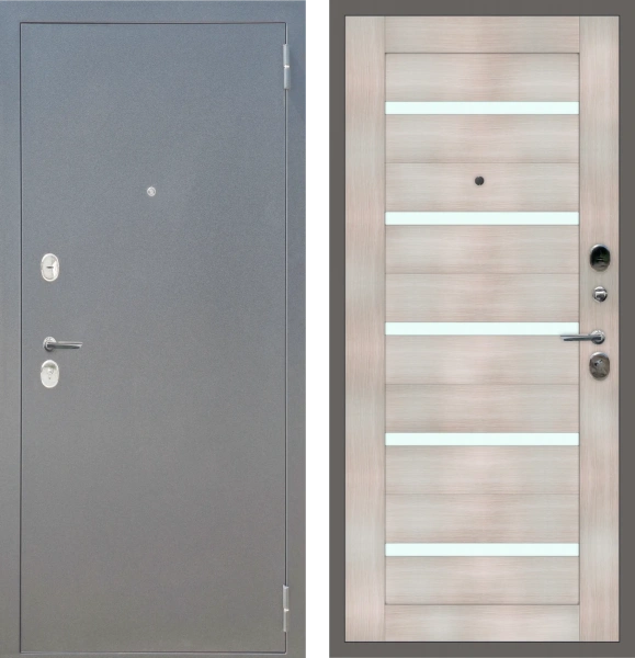 M30 вс. вн. Белое стекло Лиственница беленая